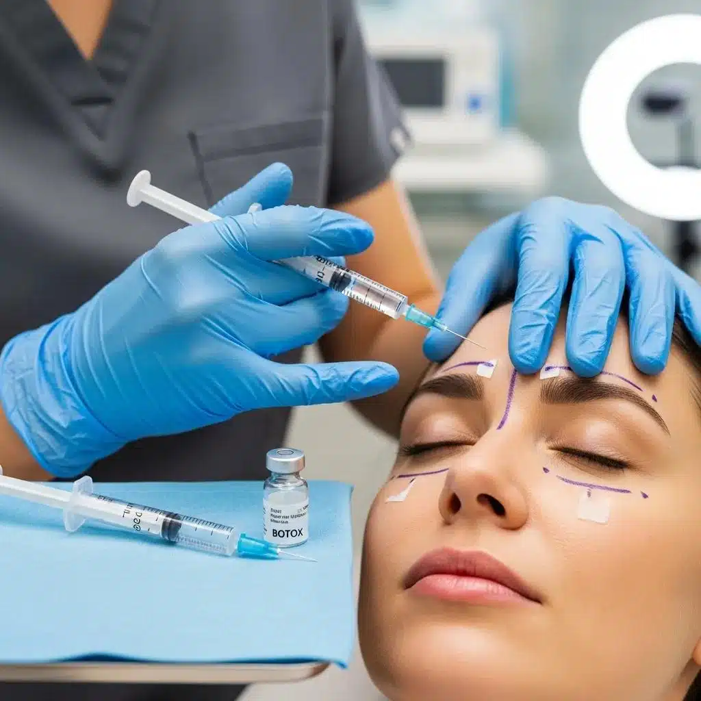 Administering injectables in aesthetic medicine for facial enhancement